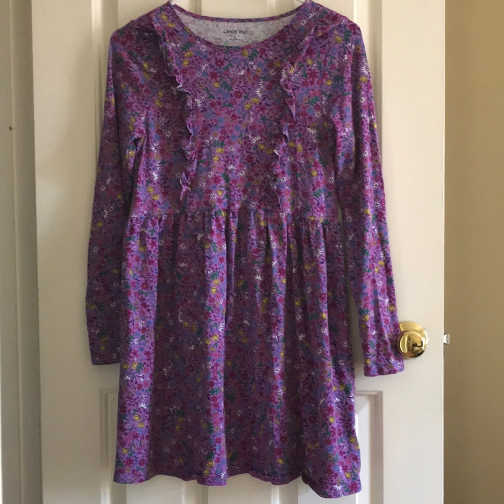 Lands’ End mini florals dress